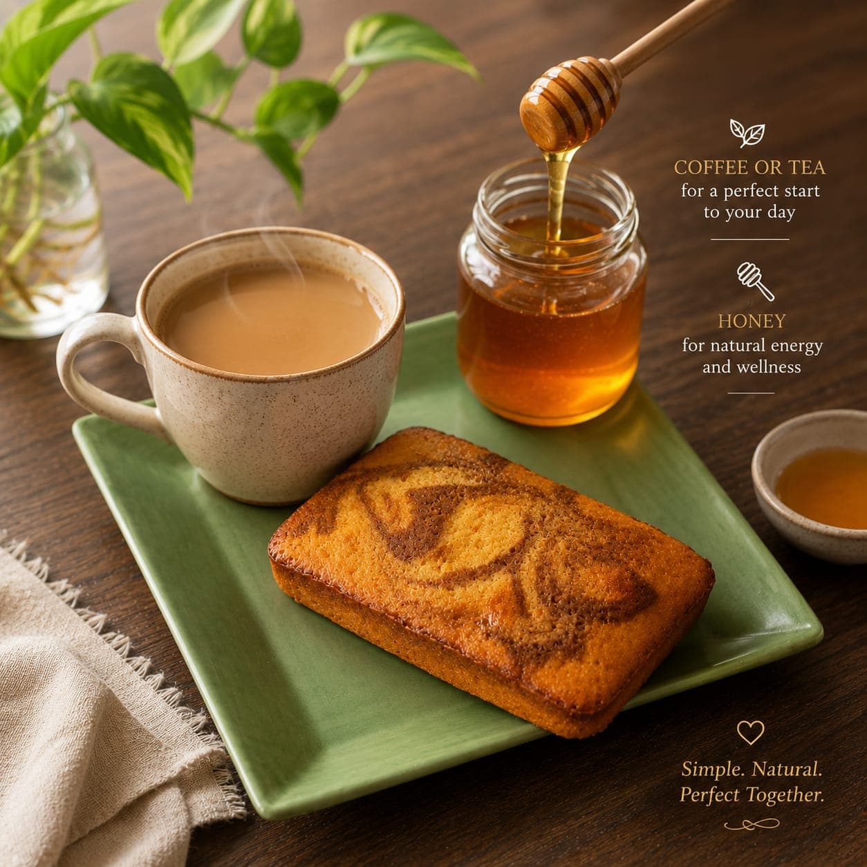 Honey Marble Cake